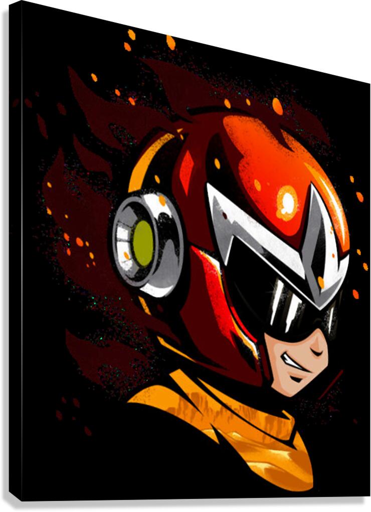 Mega Man 64 Canvas Print