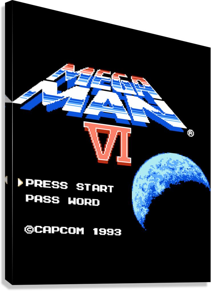 Mega Man 4 Canvas Print