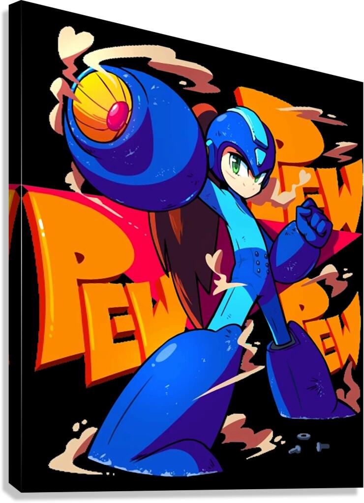 Mega Man 10 Canvas Print