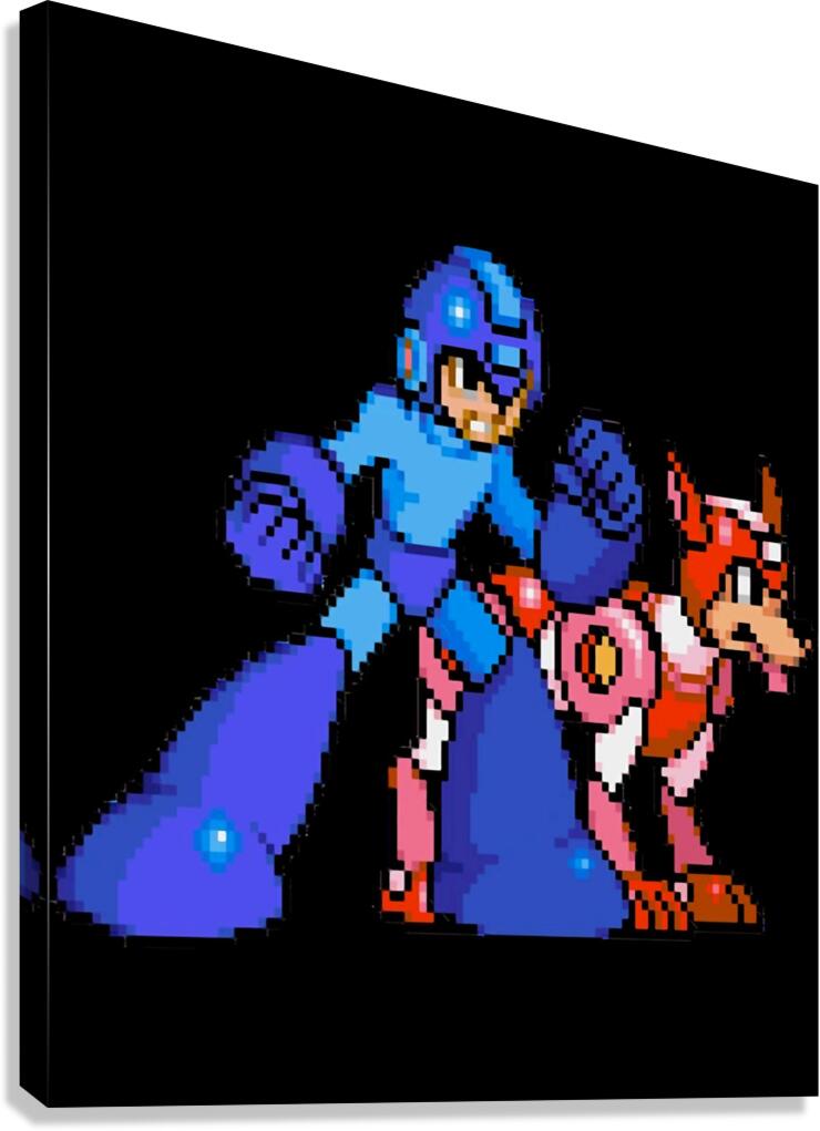 Mega Man 3 Canvas Print