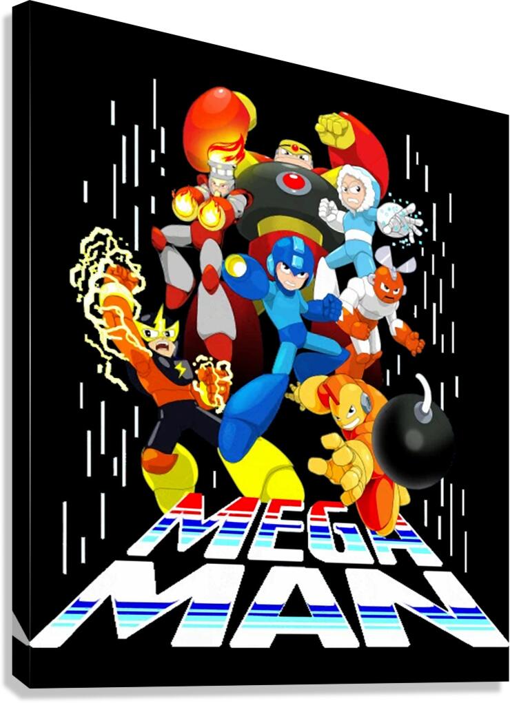 Mega Man 4 Canvas Print