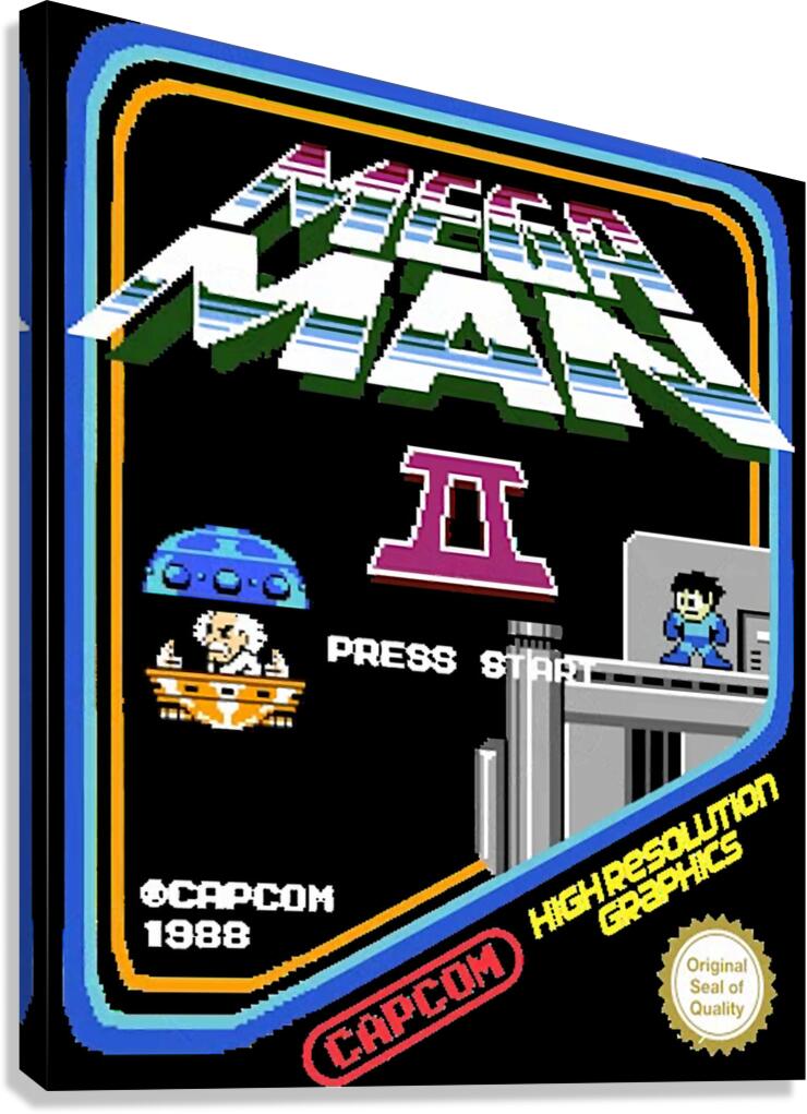 Mega Man 16 Canvas Print