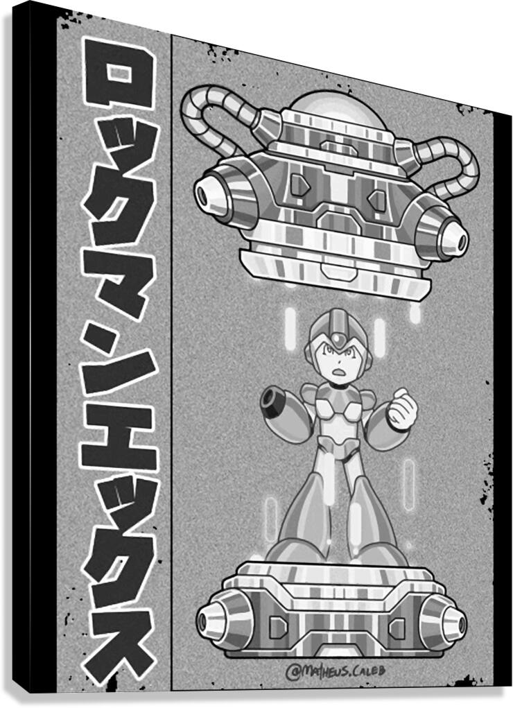 Mega Man 18 Canvas Print