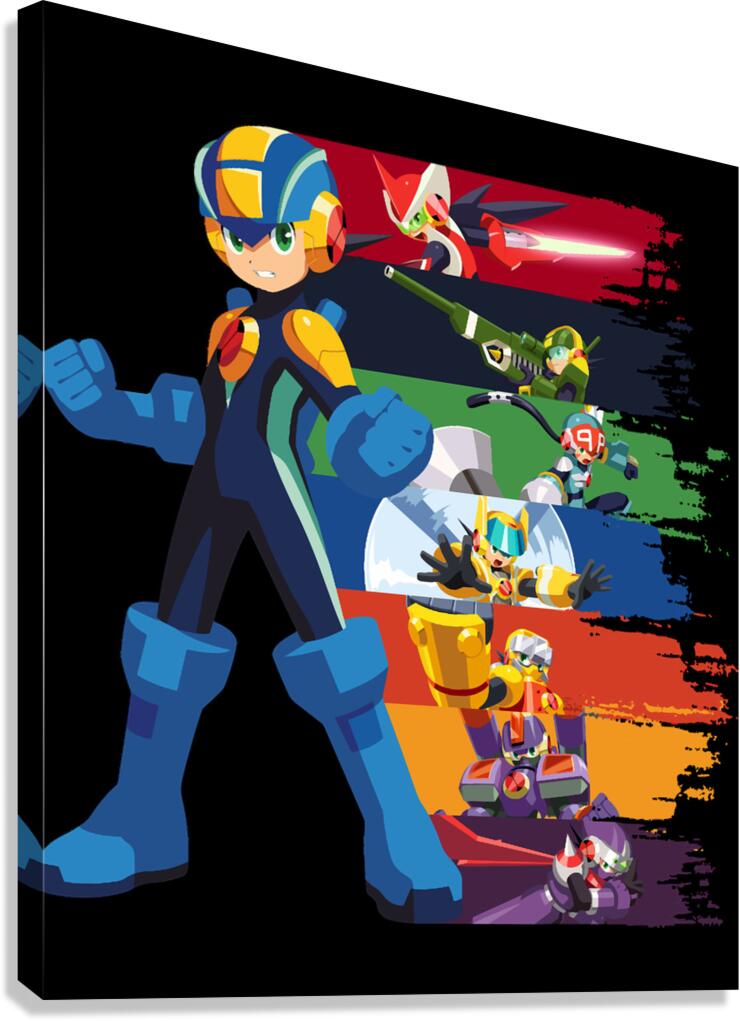 Mega Man 19 Canvas Print