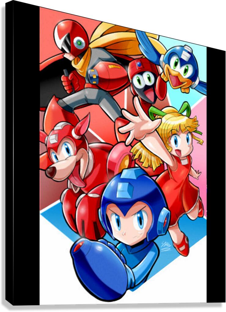 Mega Man 32 Canvas Print
