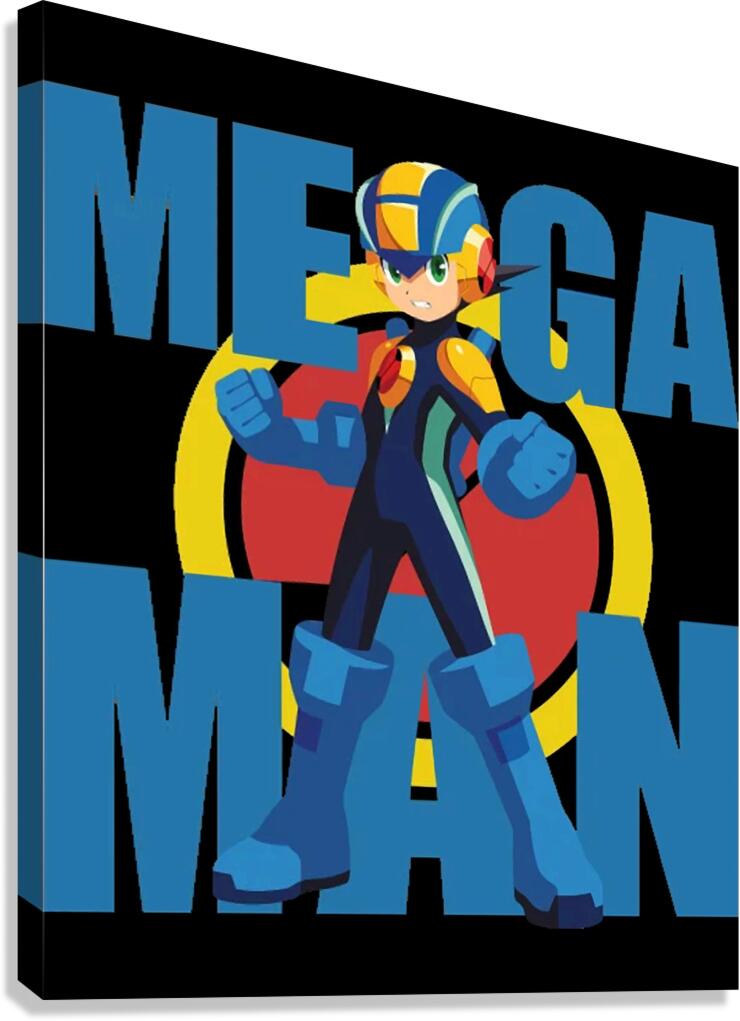 Mega Man 35 Canvas Print