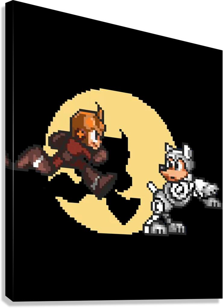 Mega Man 36 Canvas Print