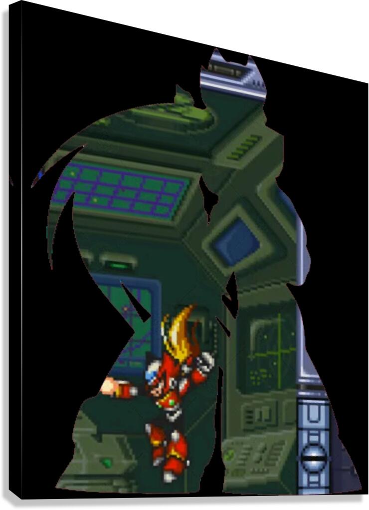 Mega Man 1 Canvas Print