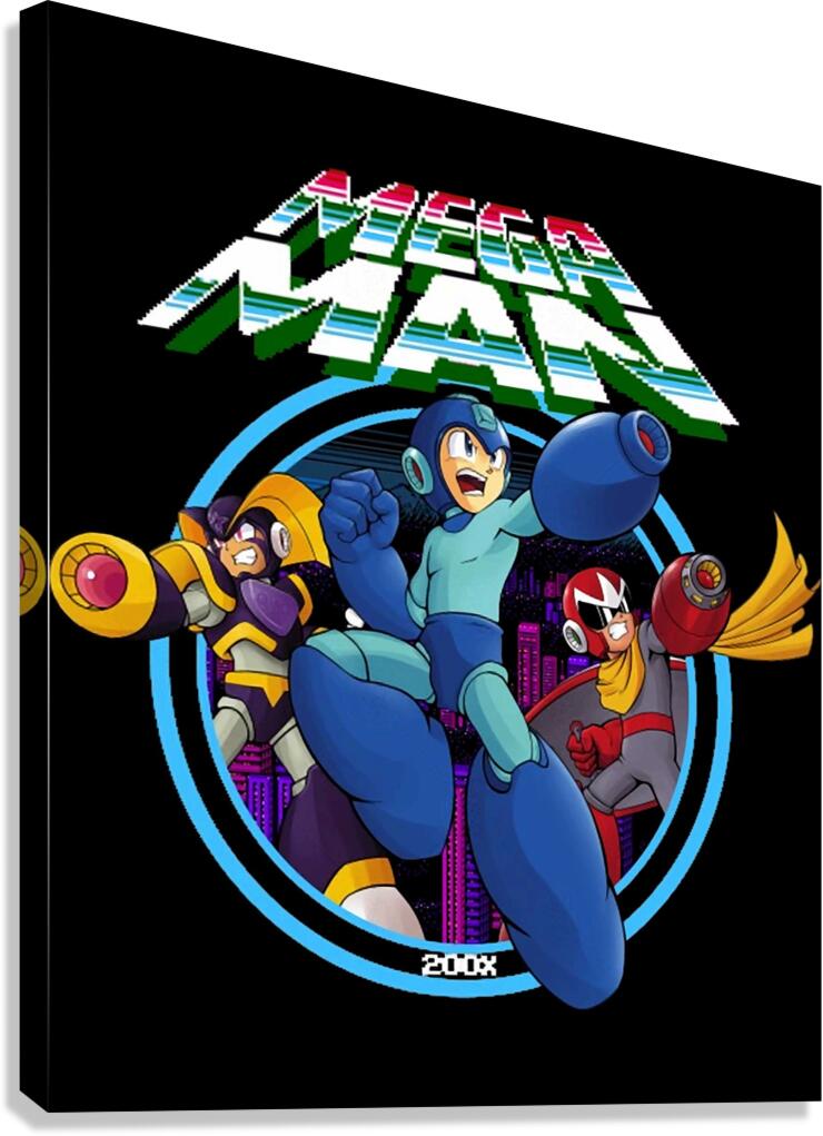 Mega Man 12 Canvas Print