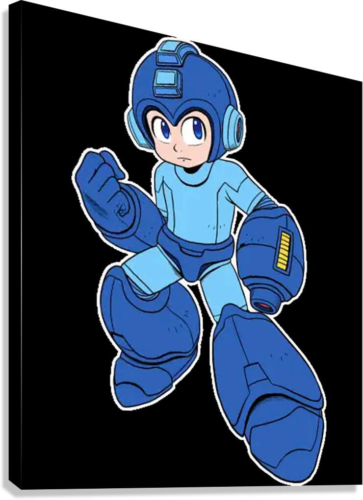 Mega Man 17 Canvas Print