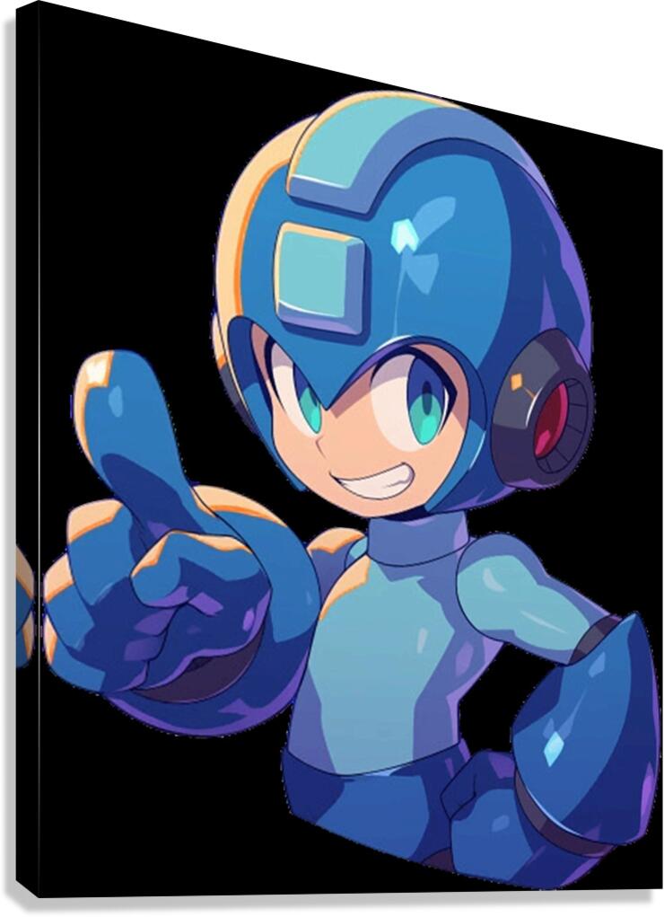 Mega Man 18 Canvas Print