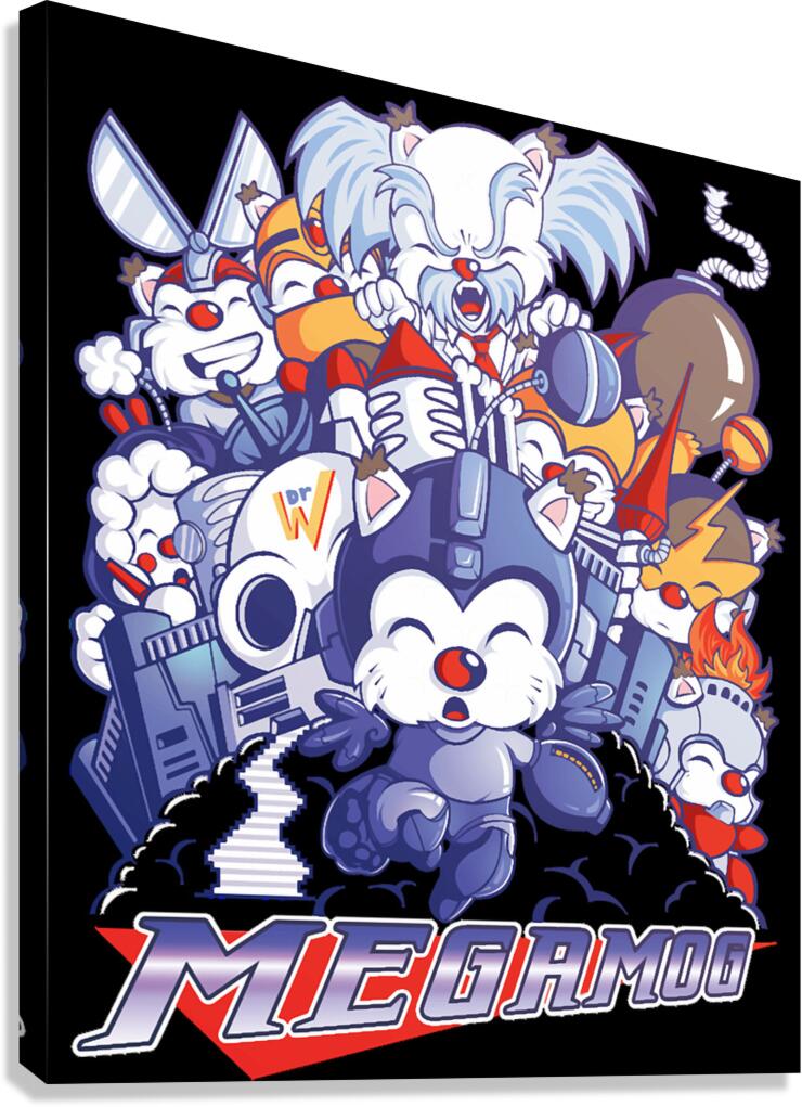 Mega Man 19 Canvas Print