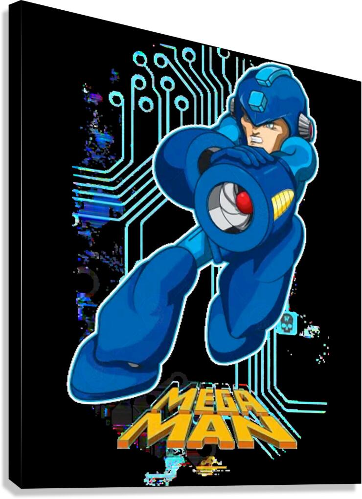 Mega Man 20 Canvas Print