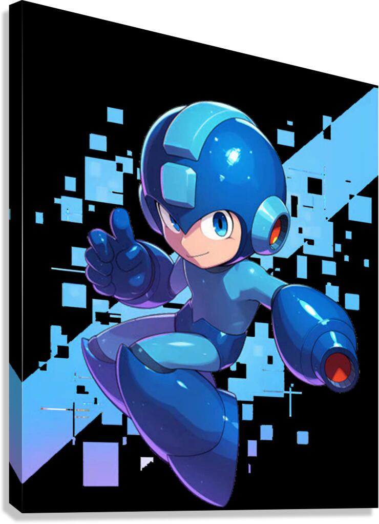 Mega Man 31 Canvas Print