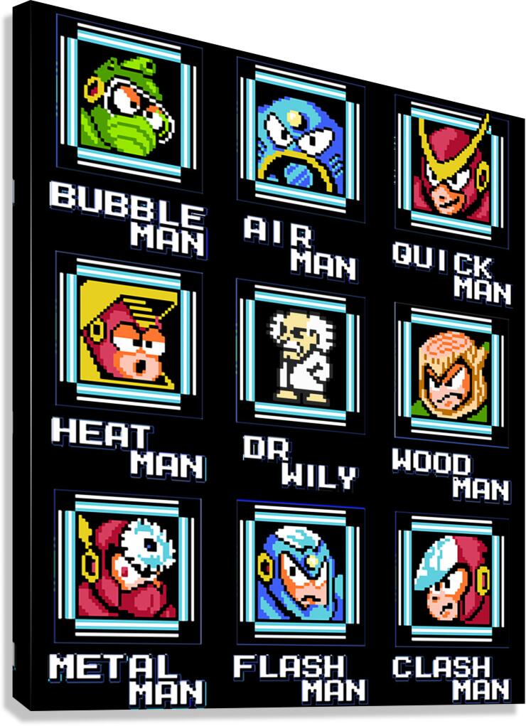 Mega Man 36 Canvas Print