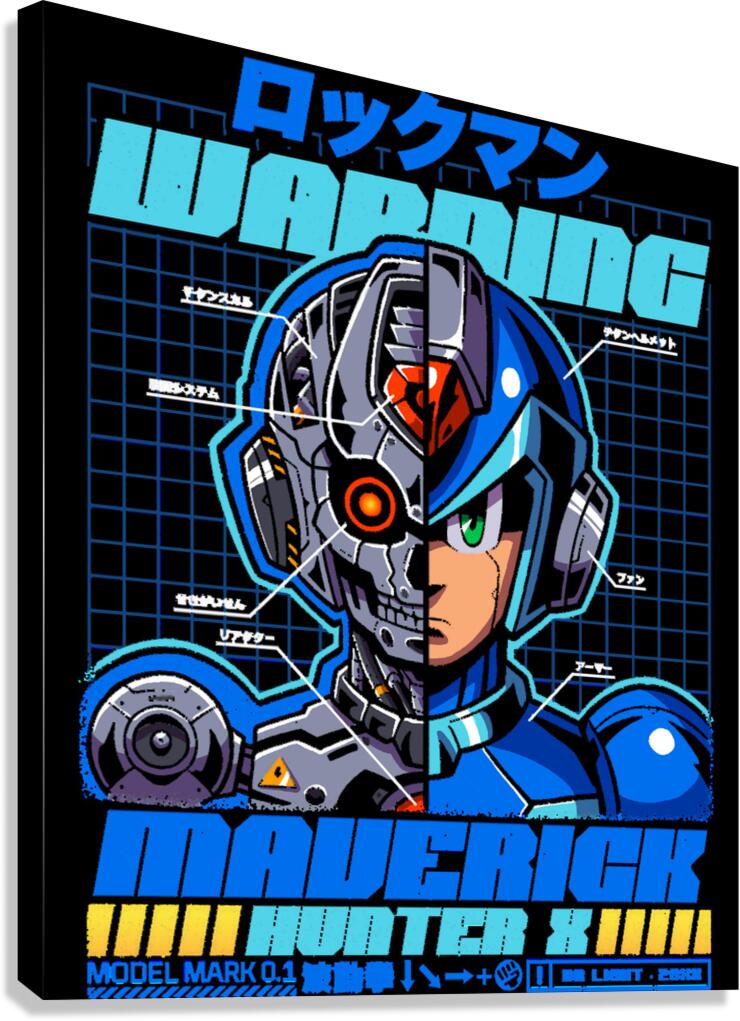 Mega Man 37 Canvas Print