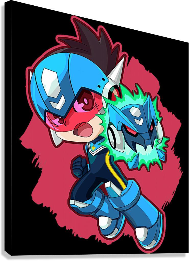 Mega Man 45 Canvas Print