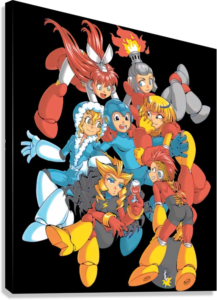 Mega Man 47 Canvas Print