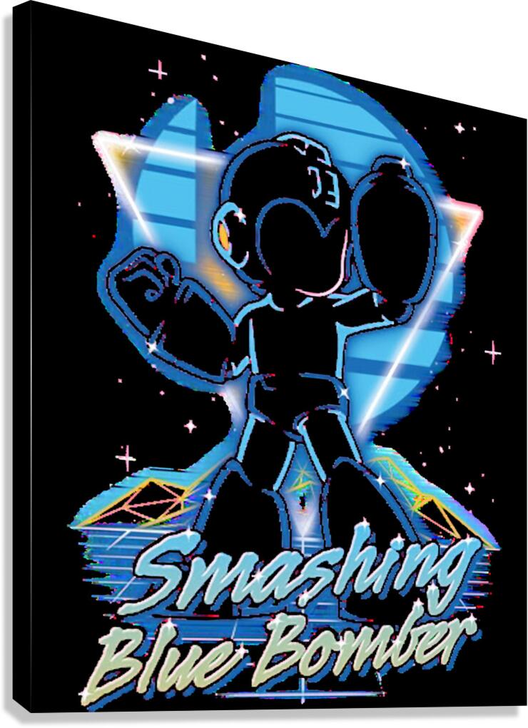 Mega Man 50 Canvas Print