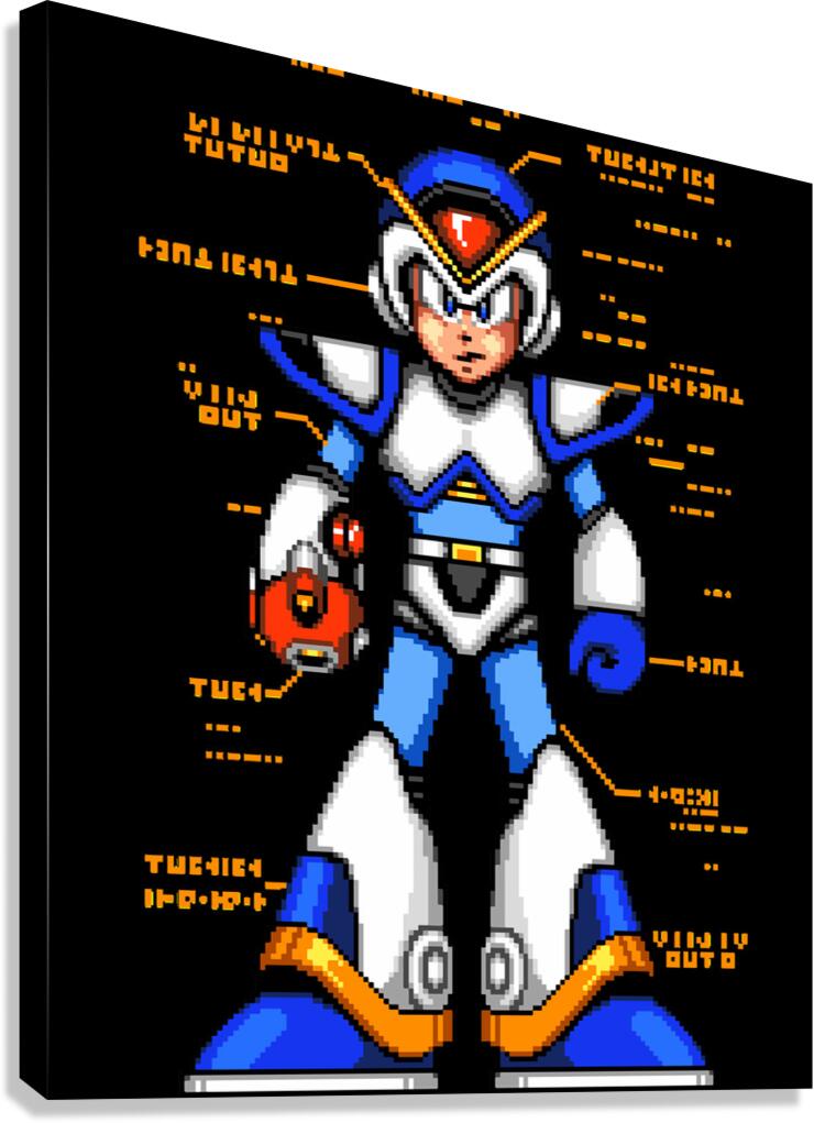 Mega Man 53 Canvas Print