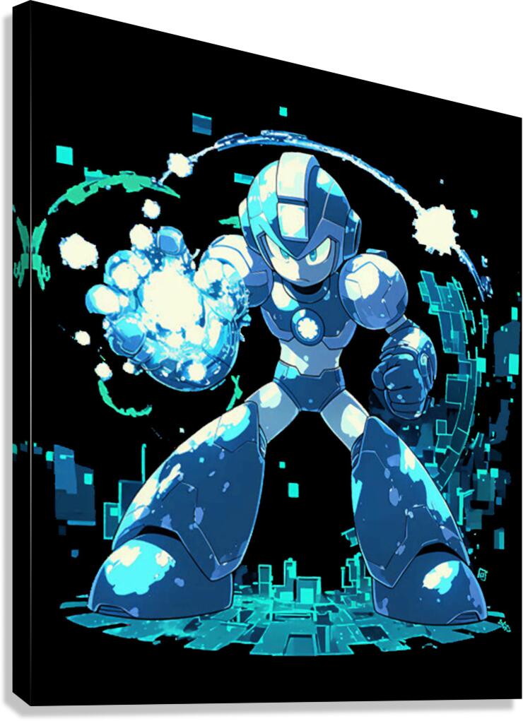 Mega Man 57 Canvas Print