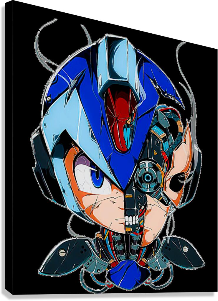Mega Man 65 Canvas Print