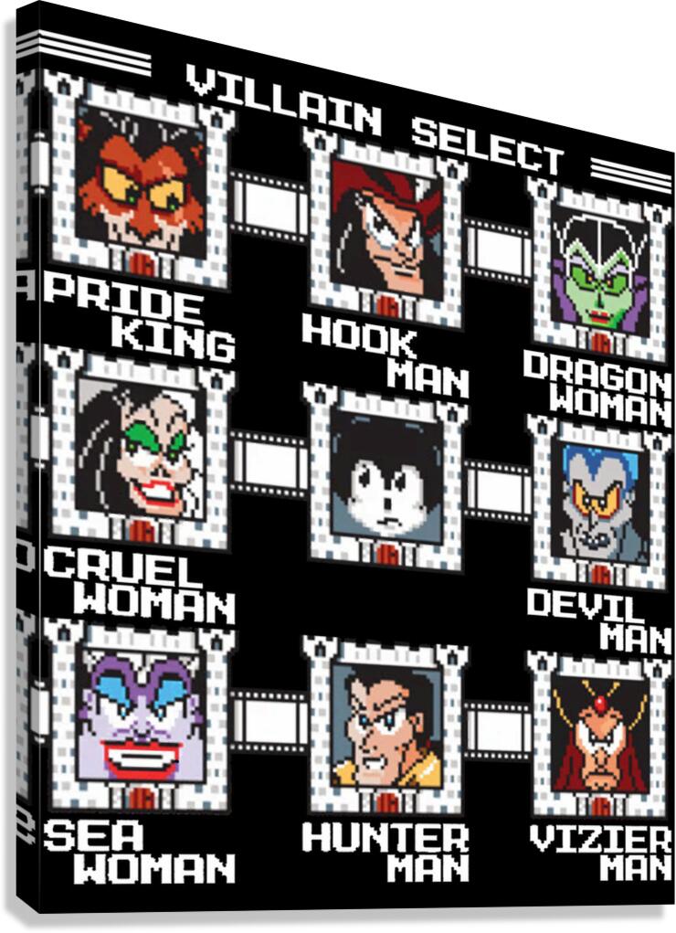 Mega Man 74 Canvas Print