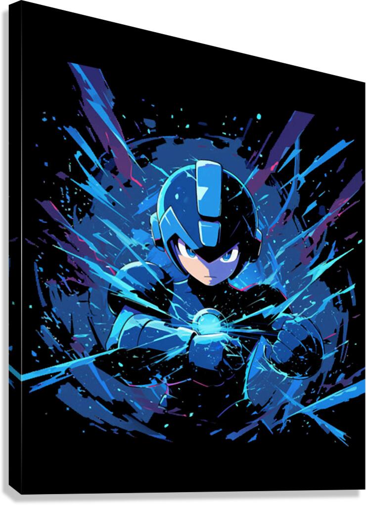 Mega Man 75 Canvas Print
