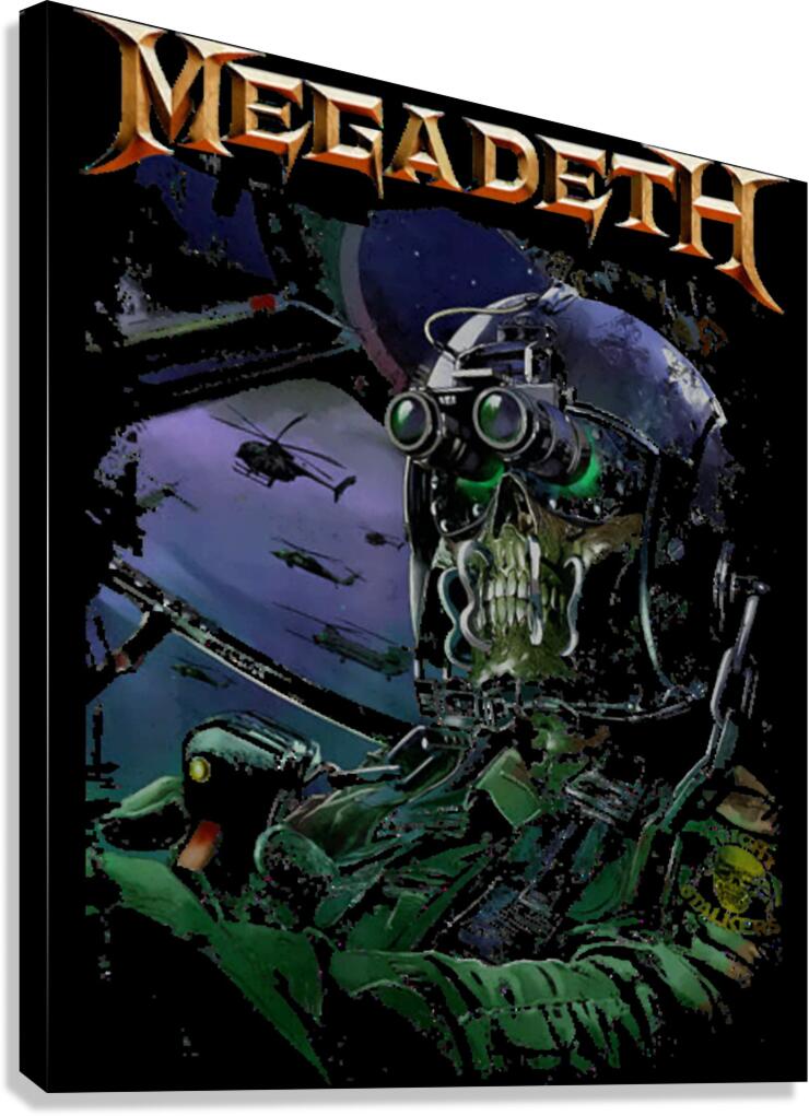 Megadeth 1 Canvas Print