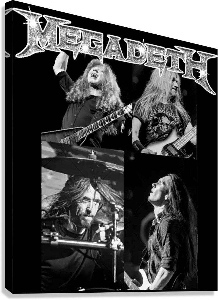 Megadeth 4 Canvas Print