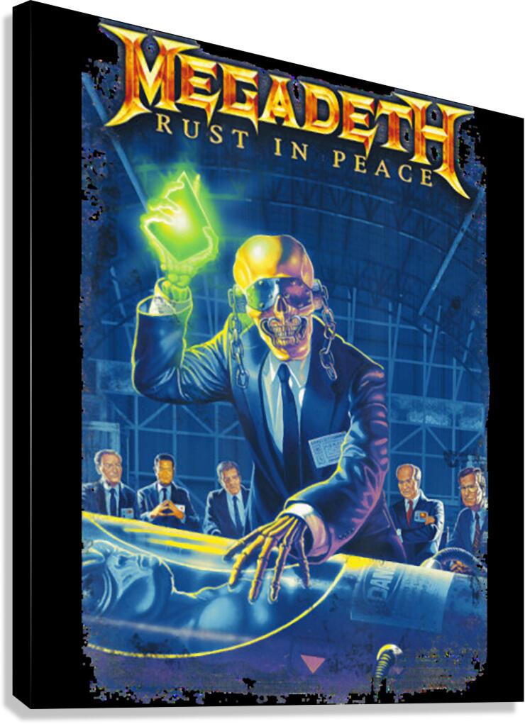 Megadeth 6 Canvas Print
