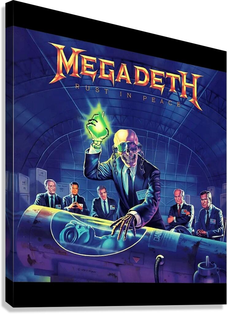Megadeth 14 Canvas Print