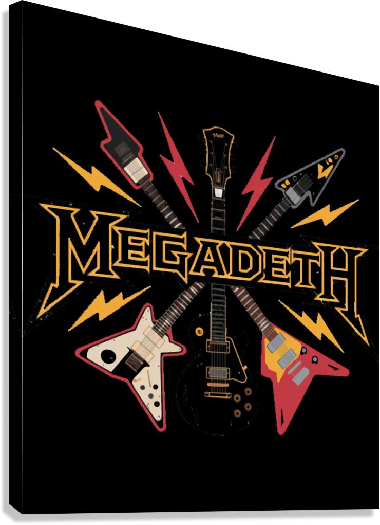 Megadeth 30 Canvas Print