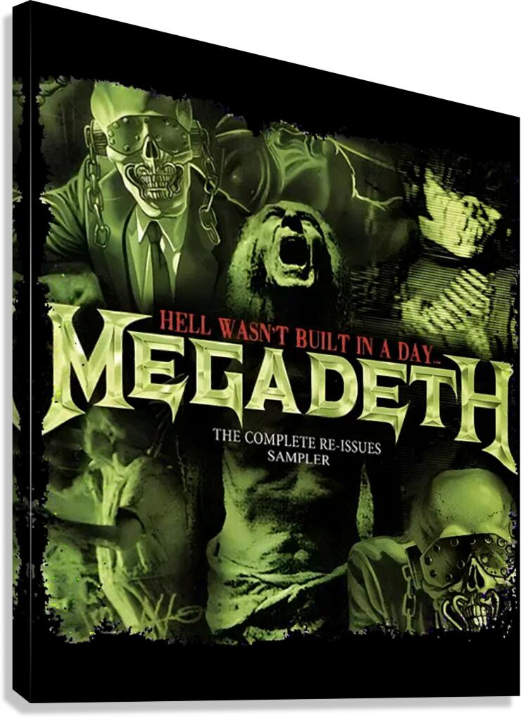 Megadeth 33 Canvas Print