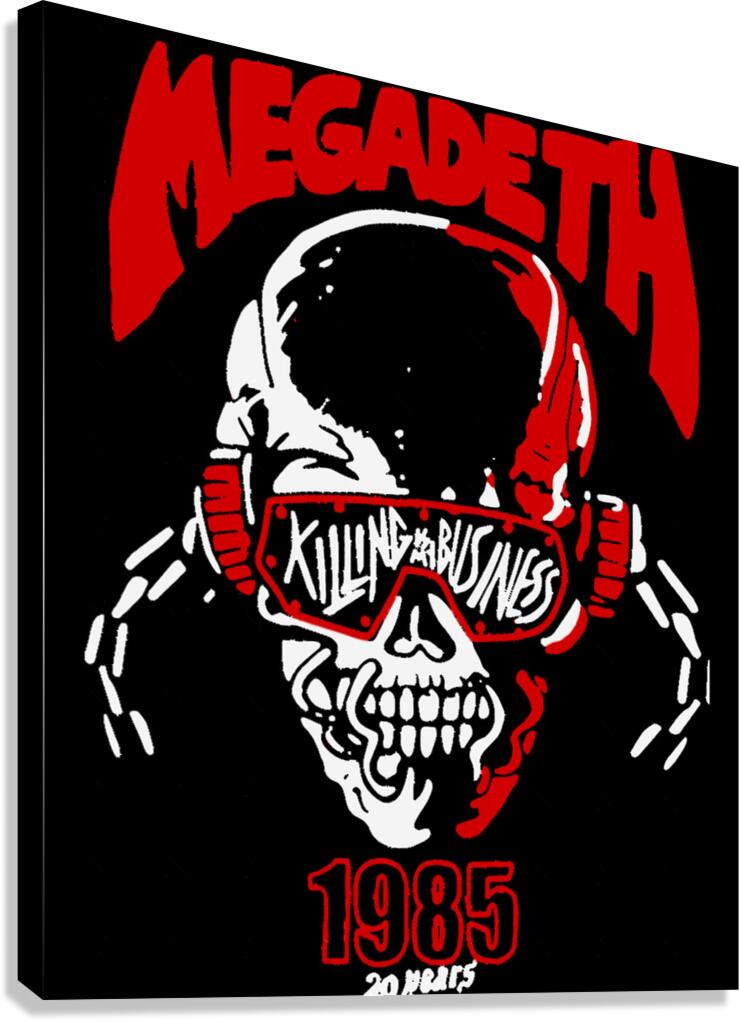 Megadeth 39 Canvas Print