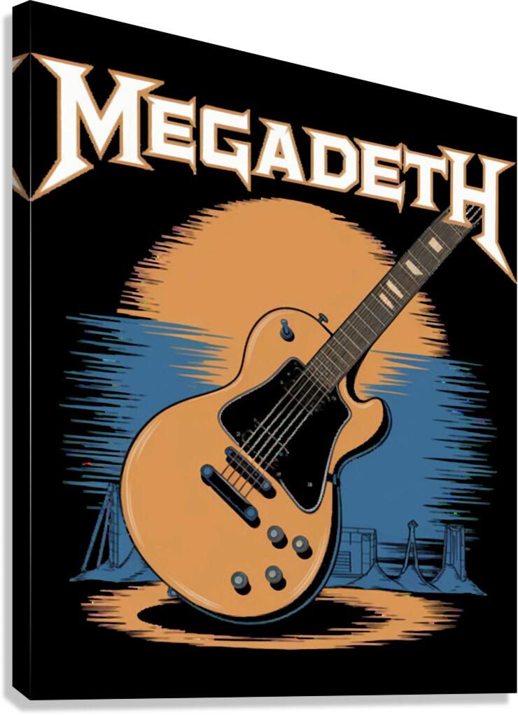 Megadeth 40 Canvas Print