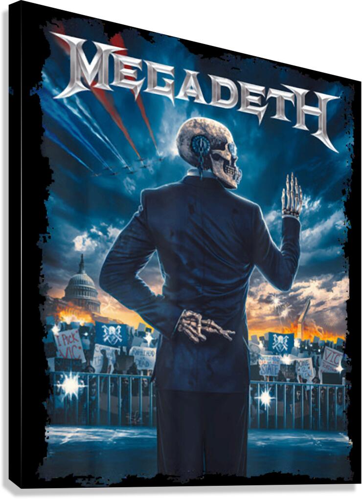 Megadeth 47 Canvas Print