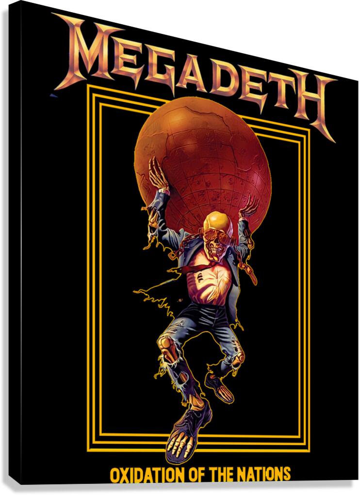 Megadeth 58 Canvas Print