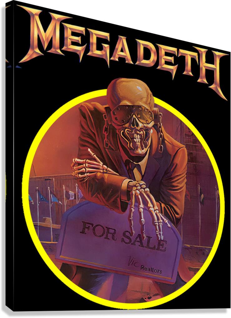 Megadeth 62 Canvas Print