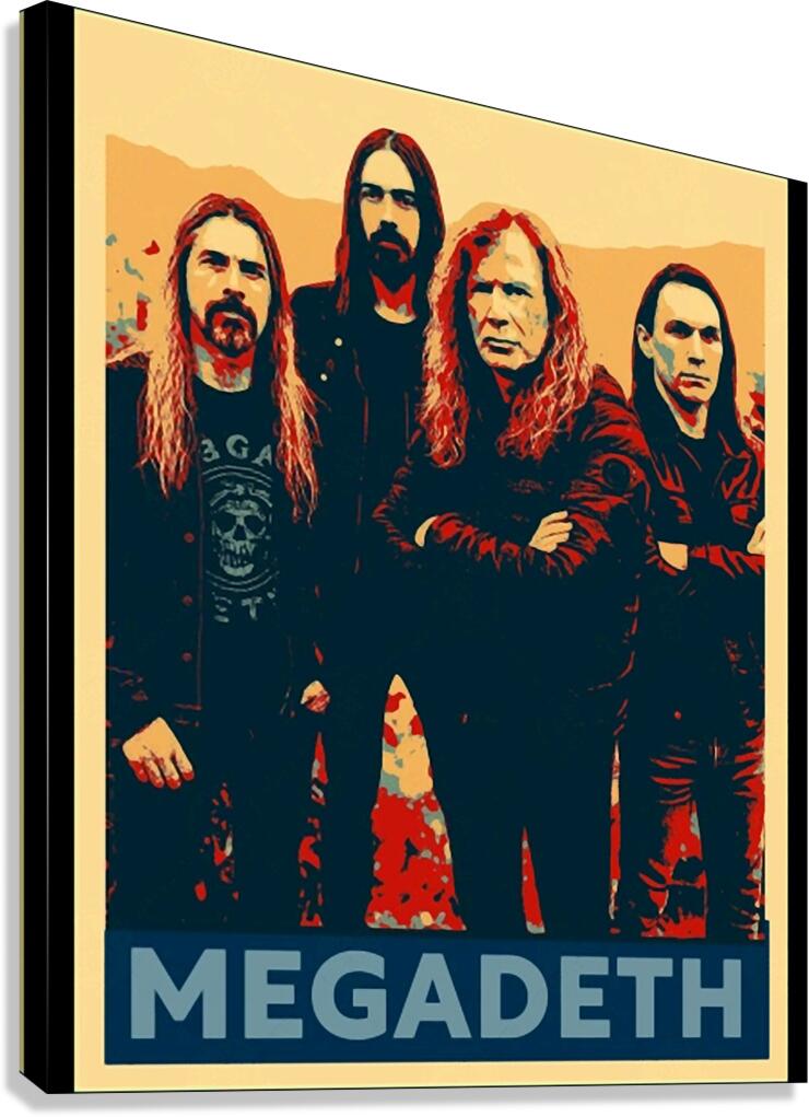 Megadeth 63 Canvas Print
