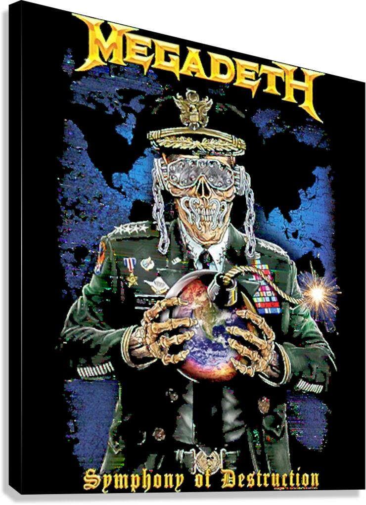 Megadeth 2 Canvas Print