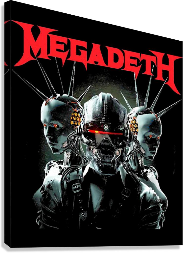 Megadeth 3 Canvas Print