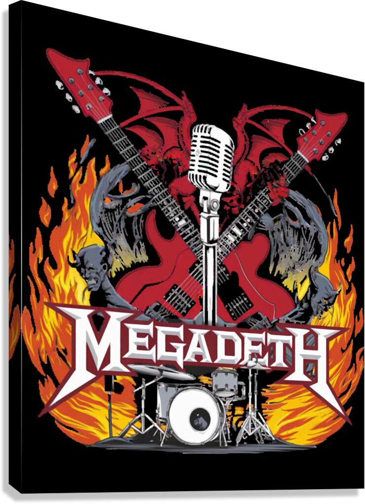 Megadeth 12 Canvas Print
