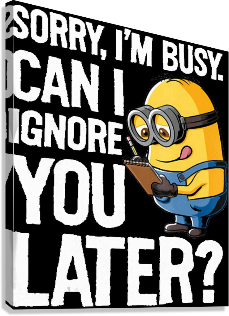 Minion 4 Canvas Print