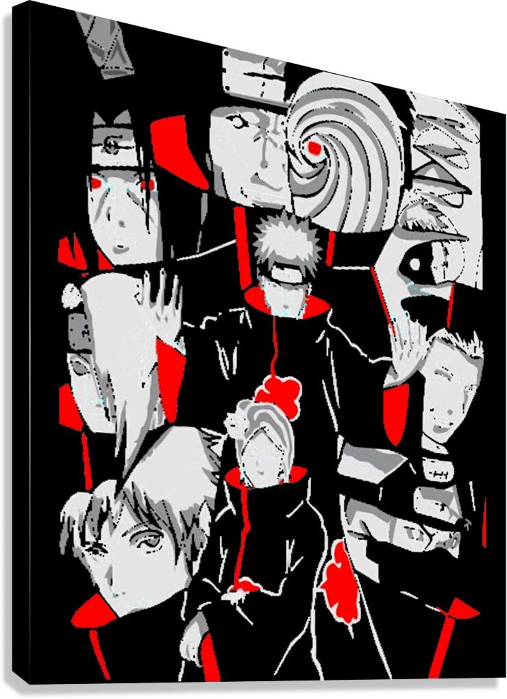 Naruto 9 Canvas Print