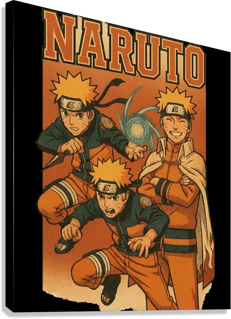 Naruto 3 Canvas Print