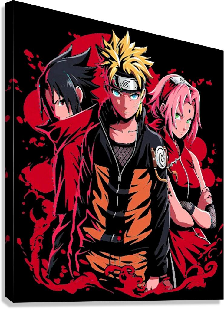Naruto 7 Canvas Print