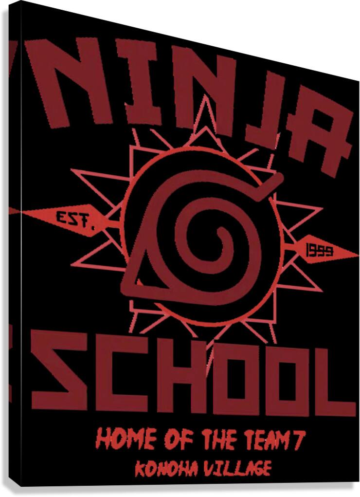 Naruto 9 Canvas Print