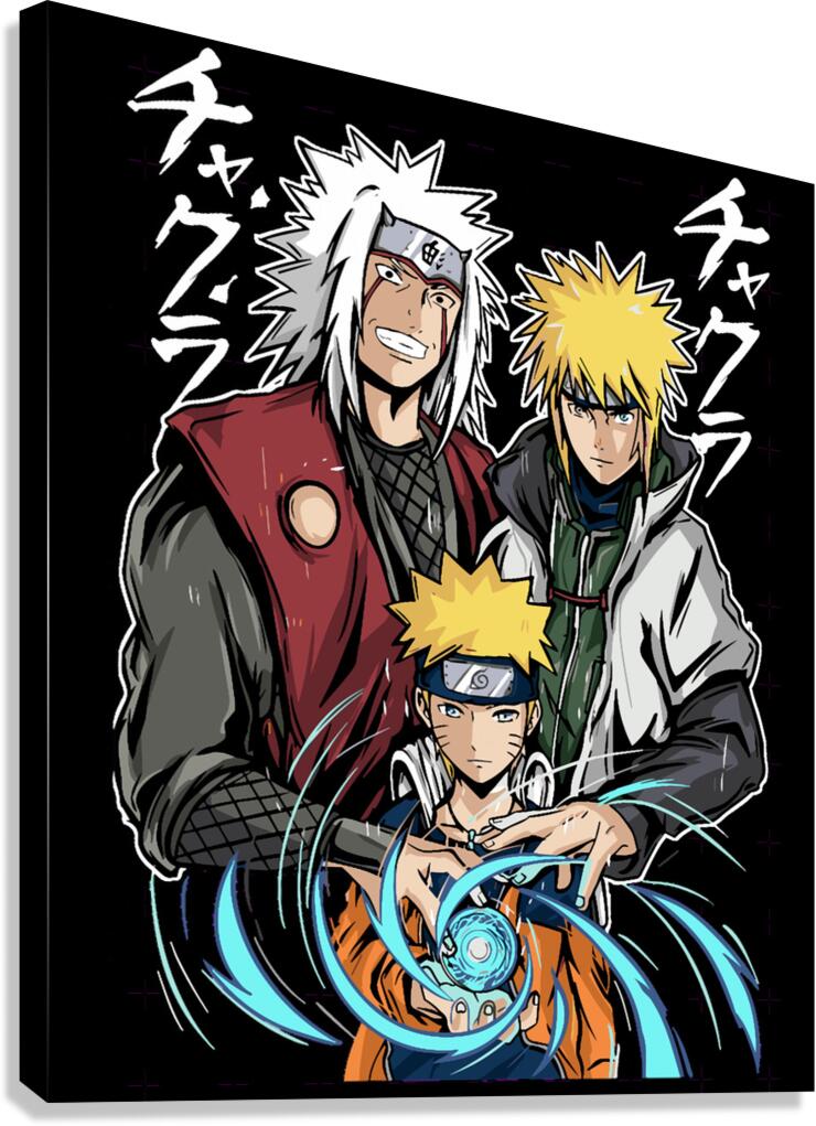 Naruto 3 Canvas Print