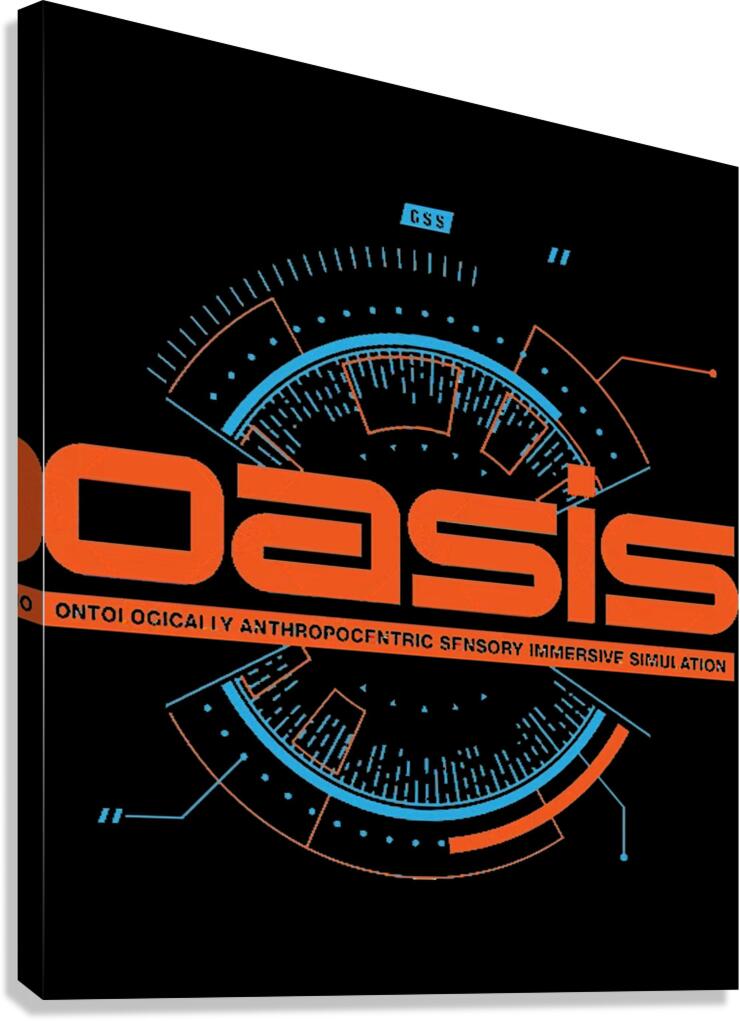 Oasis 27 Canvas Print